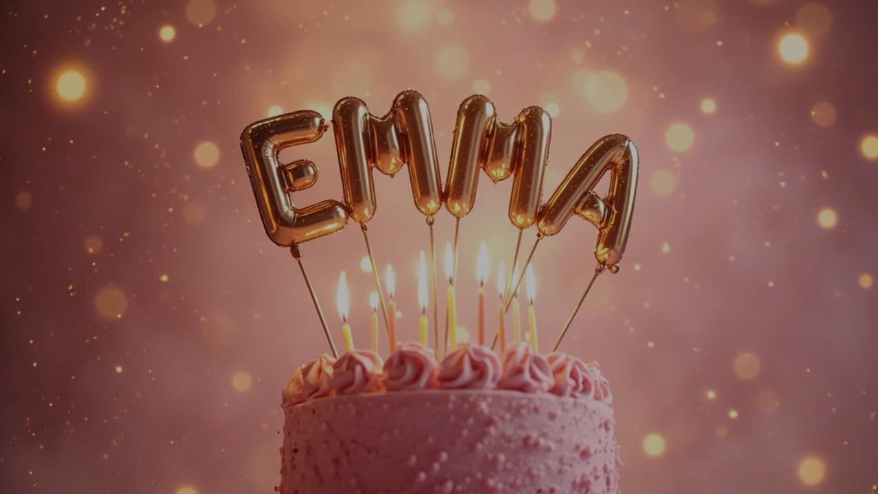 Emma birthday video thumbnail