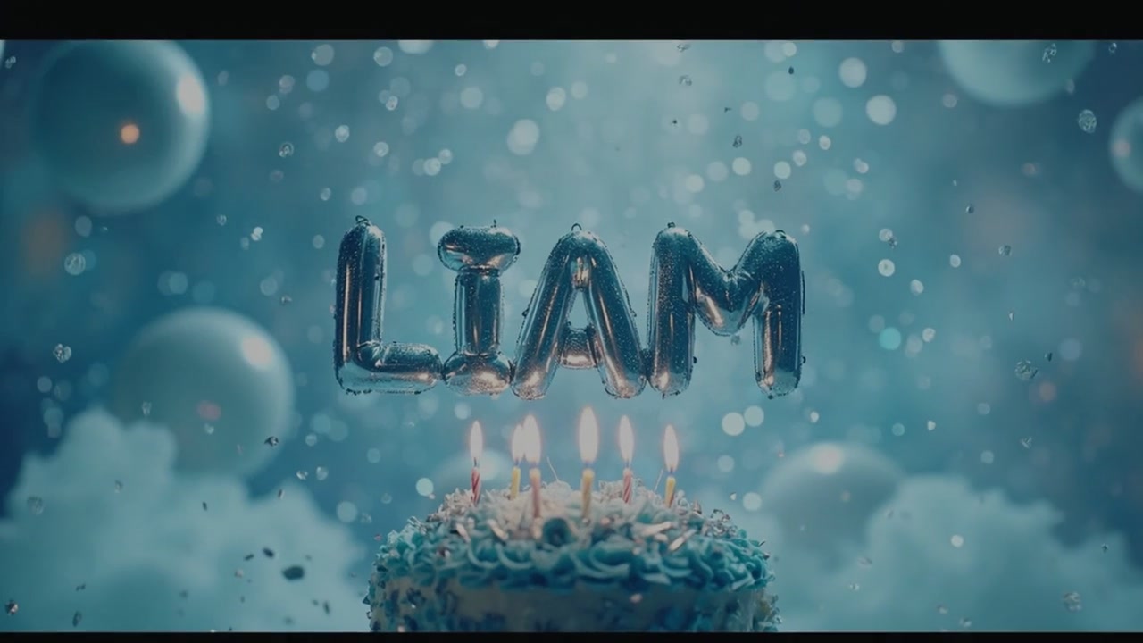 Liam birthday video thumbnail