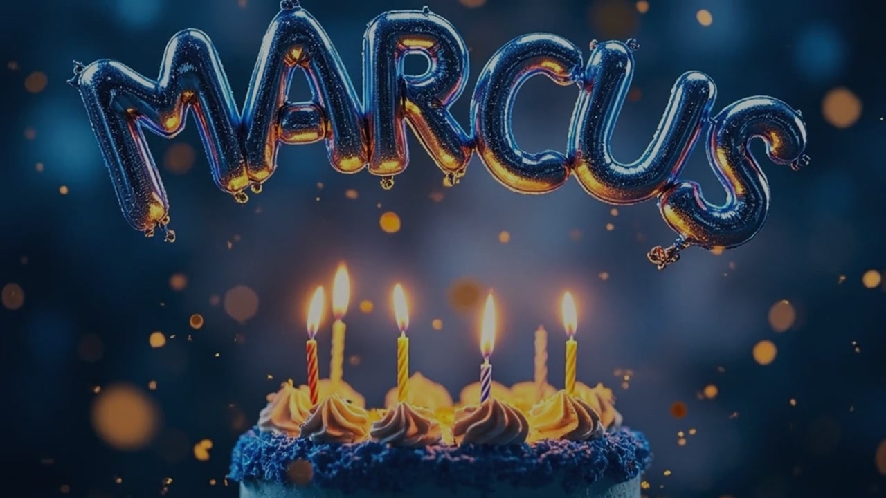 Marcus birthday video thumbnail